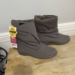 Toe Warmers Fur Lined Winter Boots Size 9.5 NWT